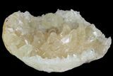 Fluorescent Calcite Geode - Morocco #89612-1